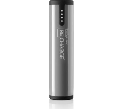 TECHLINK  Recharge 3400 Portable Power Bank - Grey